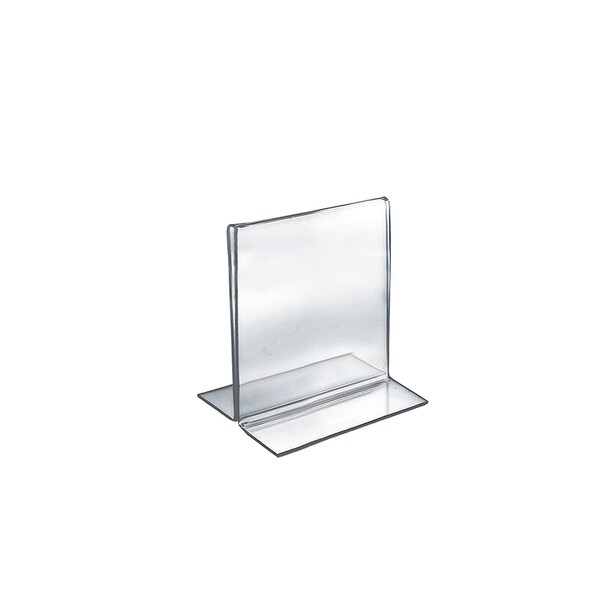 5.5"W x 7"H Double-Foot Two Sided Sign Holder, PK10